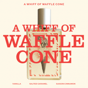 A whiff of wafflecone Imaginary authors Detailery A whiff parfymprover prov på a whiff of a wafflecone
